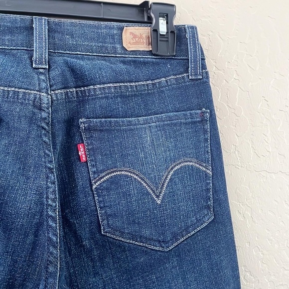 Levi Mid Rise‎ Blue Skinny Denim Jeans - Picture 7 of 9